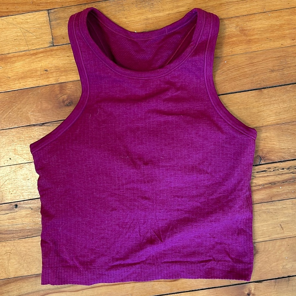 Lululemon Ebb To Street Crop Tank